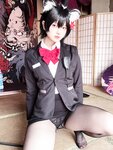 [Cosplay] 屿鱼 蔚蓝档案 春日椿 导游 [55P-155MB]