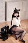 [Cosplay] 半半子 碧蓝航线 爱宕 学园幻想曲 [25P-296MB]