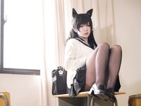 [Cosplay] 半半子 碧蓝航线 爱宕 学园幻想曲 [25P-296MB]