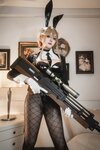 [Cosplay] Natsuko夏夏子 NIKKE 爱德 特工兔女郎 [86P4V-941MB]