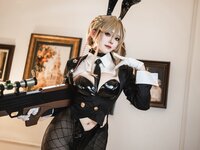 [Cosplay] Natsuko夏夏子 NIKKE 爱德 特工兔女郎 [86P4V-941MB]