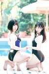 [Cosplay] 半半子&面饼仙儿 少女幻想の刻 [79P-494MB]
