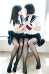 [Cosplay] 半半子&面饼仙儿 少女幻想の刻 [79P-494MB]