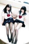 [Cosplay] 半半子&面饼仙儿 少女幻想の刻 [79P-494MB]