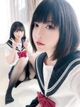 [Cosplay] 半半子&面饼仙儿 少女幻想の刻 [79P-494MB]