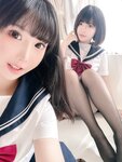 [Cosplay] 半半子&面饼仙儿 少女幻想の刻 [79P-494MB]
