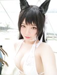 [Cosplay] 半半子 碧蓝航线 爱宕 盛夏进行曲 [27P-350MB]