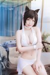 [Cosplay] 半半子 碧蓝航线 爱宕 盛夏进行曲 [27P-350MB]