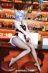 [Cosplay] 您的蛋蛋 [YouMi尤蜜] 2021.09.02 蕾姆兔女郎的小酒馆  [41P-890MB]