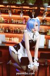 [Cosplay] 您的蛋蛋 [YouMi尤蜜] 2021.09.02 蕾姆兔女郎的小酒馆  [41P-890MB]