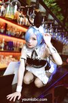 [Cosplay] 您的蛋蛋 [YouMi尤蜜] 2021.09.02 蕾姆兔女郎的小酒馆  [41P-890MB]