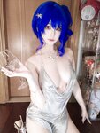 [Cosplay] 蜜汁猫裘 柠檬眼镜+圣路易斯 [31P1V-1.41GB]