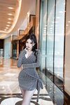 [XR Uncensored] Li Li Sha (李丽莎) - R18 秀人网模特 女神的短裙灰丝
