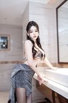 [XR Uncensored] Li Li Sha (李丽莎) - R18 秀人网模特 女神的短裙灰丝