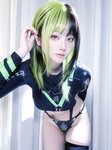 [Cosplay] 屿鱼 黑绿 [24P-389MB]