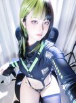 [Cosplay] 屿鱼 黑绿 [24P-389MB]