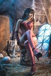 [Cosplay] 是一只熊仔吗 红色corset [42P-189MB]