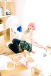 [Cosplay] 瓦斯塔亚小龙虾 校服 [17P-155MB]