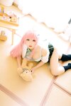 [Cosplay] 瓦斯塔亚小龙虾 校服 [17P-155MB]