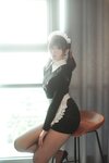 [Cosplay] Natsuko夏夏子 漆黑女仆 [50P-439MB]