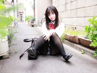 [LOVEPOP] Ayana Nishinaga 西永彩奈 【Cream】 Ayana Tights 2 あやなタイツ２ Photo (crm000099) - PPV