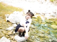 [Cosplay] Tina很妖孽呀 小溪体操服死库水JK [56P-529MB]