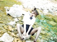[Cosplay] Tina很妖孽呀 小溪体操服死库水JK [56P-529MB]