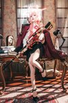[Cosplay] 是一只熊仔吗 Blue Archive Aru Rikuhachima 碧蓝档案 陸八魔爱瑠 [20P-68.5MB]