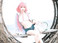 [Cosplay] 瓦斯塔亚小龙虾 水着 [27P-398MB]