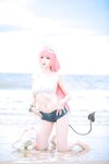 [Cosplay] 瓦斯塔亚小龙虾 水着 [27P-398MB]