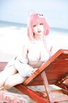 [Cosplay] 瓦斯塔亚小龙虾 水着 [27P-398MB]
