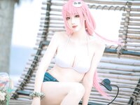 [Cosplay] 瓦斯塔亚小龙虾 水着 [27P-398MB]