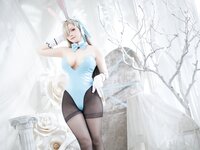 [Cosplay] 屿鱼 明日奈兔女郎 [22P-195MB]