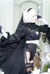 [Cosplay] Niyeye 白烨烨 - 2B Black & White 2b 黑白