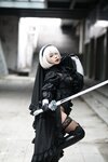 [Cosplay] Niyeye 白烨烨 - 2B Black & White 2b 黑白