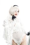 [Cosplay] Niyeye 白烨烨 - 2B Black & White 2b 黑白