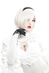 [Cosplay] Niyeye 白烨烨 - 2B Black & White 2b 黑白