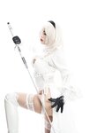 [Cosplay] Niyeye 白烨烨 - 2B Black & White 2b 黑白