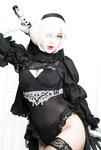 [Cosplay] Niyeye 白烨烨 - 2B Black & White 2b 黑白