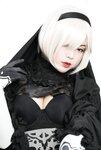 [Cosplay] Niyeye 白烨烨 - 2B Black & White 2b 黑白