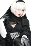 [Cosplay] Niyeye 白烨烨 - 2B Black & White 2b 黑白