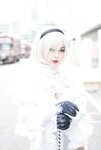 [Cosplay] Niyeye 白烨烨 - 2B Black & White 2b 黑白