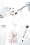 [Cosplay] Niyeye 白烨烨 - 2B Black & White 2b 黑白
