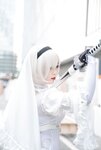 [Cosplay] Niyeye 白烨烨 - 2B Black & White 2b 黑白