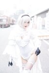 [Cosplay] Niyeye 白烨烨 - 2B Black & White 2b 黑白