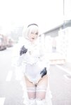 [Cosplay] Niyeye 白烨烨 - 2B Black & White 2b 黑白