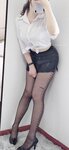 [Cosplay] Natsuko夏夏子 刻度尺OL [43P-82MB]