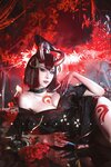 [Cosplay] 瓦斯塔亚小龙虾 猩红之月伊芙琳 [12P-265MB]