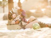[Cosplay] 是一只熊仔吗 公主连结 静流&惠理子(&伊喵君_Nya) [38P-147MB]