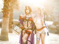 [Cosplay] 是一只熊仔吗 公主连结 静流&惠理子(&伊喵君_Nya) [38P-147MB]